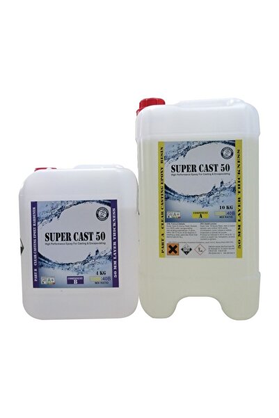 OEM Rasina Epoxidica Super Cast 50 Transparenta 14Kg