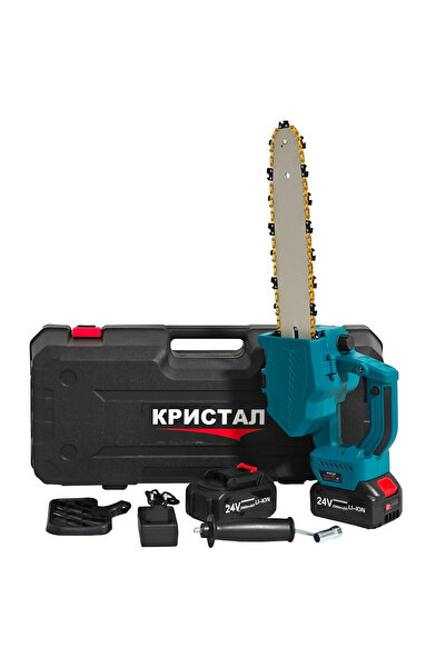 DDT Drujba cu acumulator DDT-CRISTAL, 24 V, 2 Ah, lama de 35 cm, ungere automata, 2 acumulatori