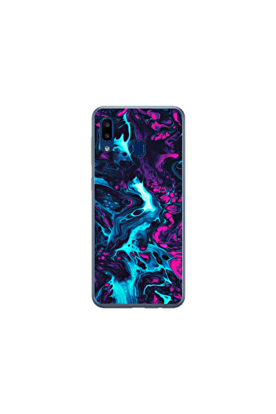 Atlas Husa Silicon HQCover compatibila cu Samsung Galaxy A40, Explozie de cul...
