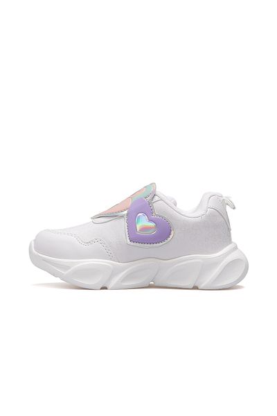 Vicco Lovely Girl's Light Sneaker Sports Shoes 25K 346.234 Pk White