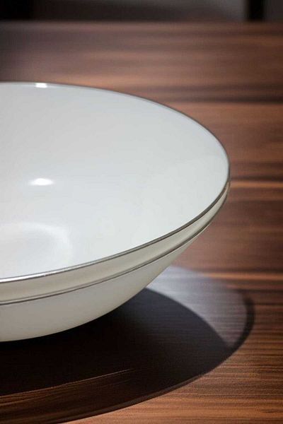 IKEA Oftast 2 Pieces 23 cm Gilded Salad Bowl Pltn