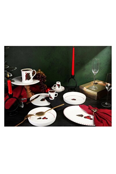 Porland Ruby Bear Pattern1 Pit Plate 19 cm