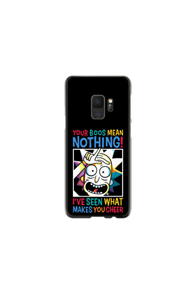 Atlas Θήκη HQCover από σιλικόνη συμβατή με Samsung Galaxy S9, Rick and Morty,...