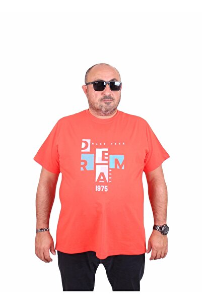 MocGrande Tricou pentru bărbați cu decolteu O mărime mare Dream 25183 Floare ...