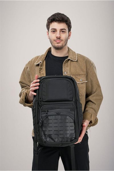 ÇÇS Backpack with Laptop Compartment, USB Port and Special Lock System