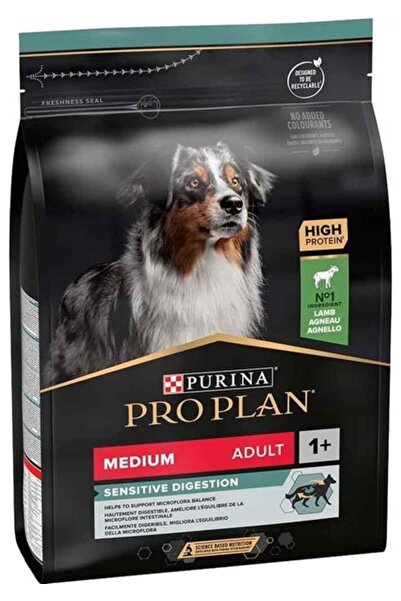 Pro Plan Sensitive Digestion Medium Kuzu Etli 3 kg Yetişkin Köpek Maması