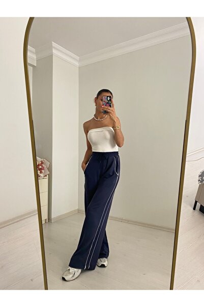 Üda Boutique Yumuşak kumaş bol paça eşofman altı