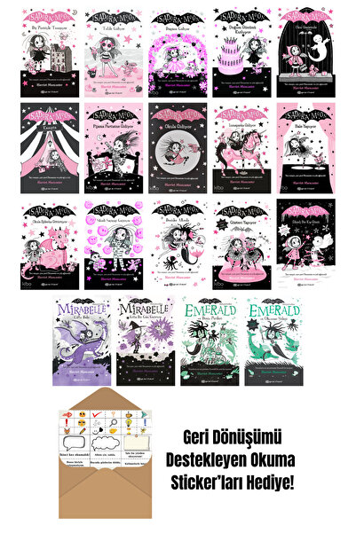 Epsilon Yayınevi Harriet Muncaster 19 Kitap Seti + Okuma Sticker'ları