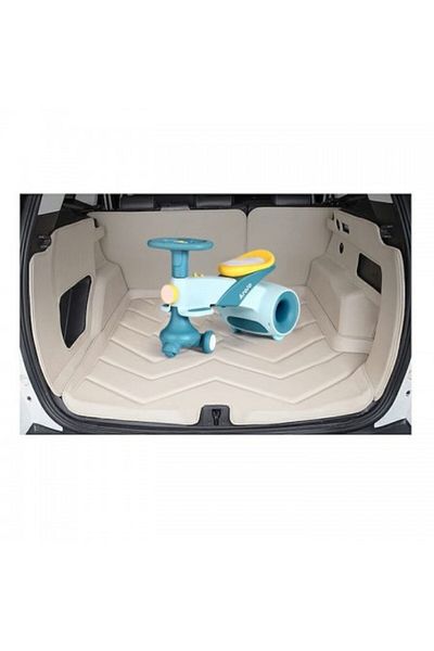 Kardett Yoyo Wiggle Car Blue Balance Bike, Balance Bike with Light and Music, for