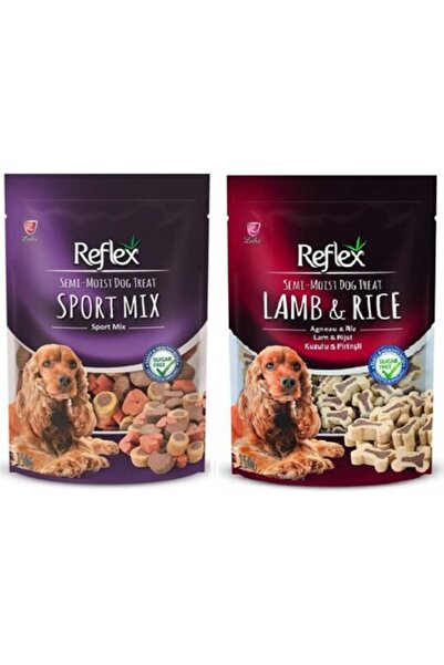 Reflex Semi Sport Mix ve Kuzulu Pirinçli Köpek Ödül 150 gr