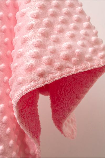 MAHFEL 100% Welsoft and Fleece Double Layer 1St Class Baby & Kids Blanket Pink