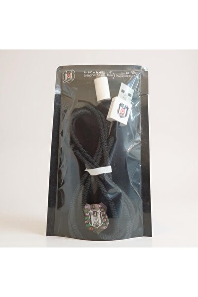 Beşiktaş Lisanslı Bandrollü Micro USB Şarj Kablosu