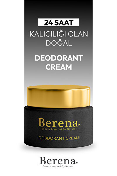 BERENA kadın deodorant krem doğal 24 saat etkili 50ml