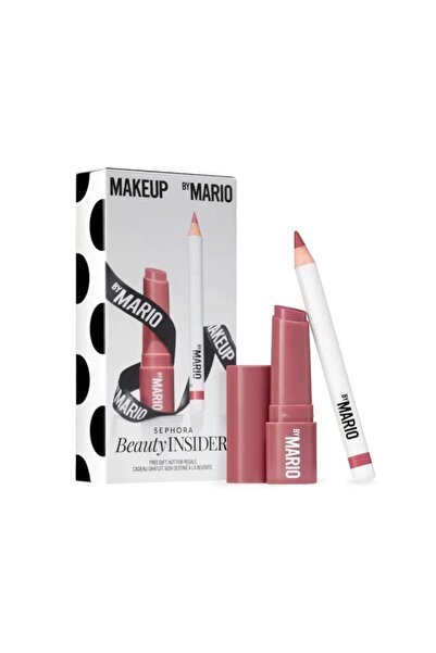 mario Mini lipstick and lip liner set