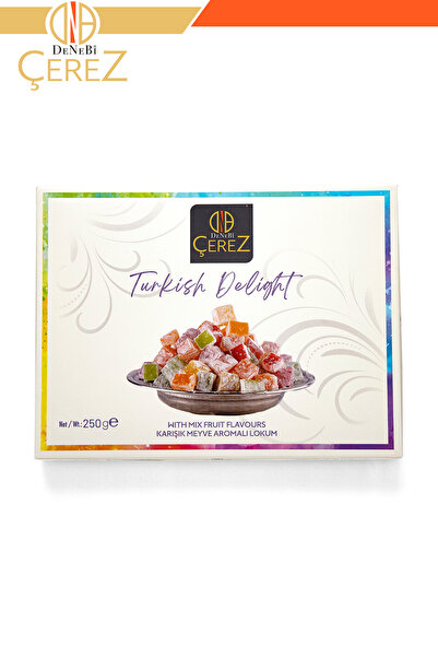 KARIŞIK MEYVE AROMALI LOKUM (500 Gram)