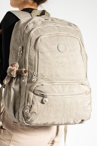Vezir Aksesuar 2025 Ultra Light & Waterproof School Backpack for Back to School – Monkey Keychain Gift
