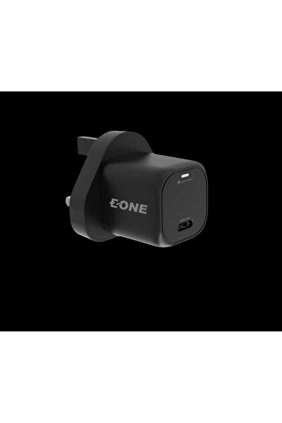 EONE شاحن جداري سريع تايب سي للأيفون PD ومنفذ Type-C بقدرة 20W - اسود