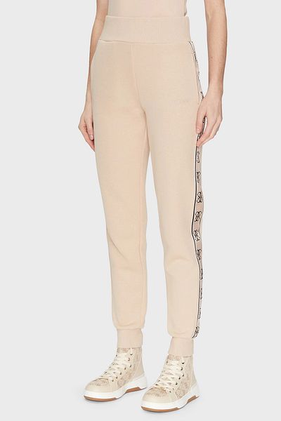Guess Britney Logo Cotton High Waist Jogger Pants V2Yb15Kb3P2 Pants V2Yb1 5Kb3P2 A90F