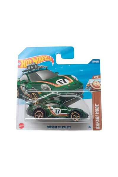 HOT WHEELS Masinuta Hot Wheels Porsche 911 Rallye, verde, 1:64, 2025