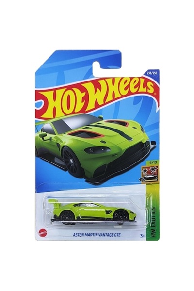 HOT WHEELS Masinuta Metalica Hot Wheels, Aston Martin Vantage GTE, Lime, 1:64