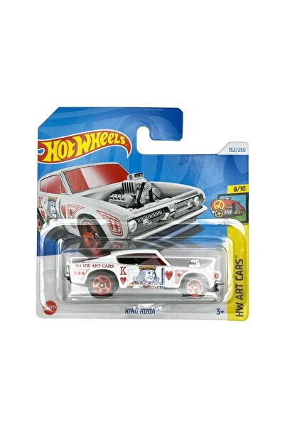 HOT WHEELS Masinuta Hot Wheels King Kuda, gri, 1:64