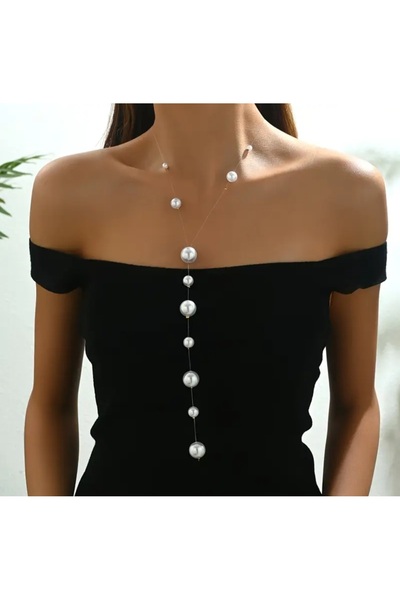 Bestway ve Diğeri İtalyan hayalet inci kolye