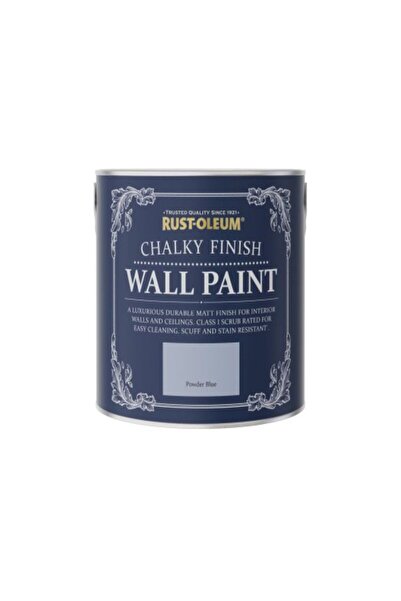 OEM Vopsea Lavabila Chalky Wall Paint Powder Blue 1 Litru