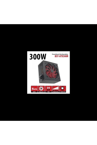 BOOST Powerboost Bst-atx300r 300w, Sata, 12cm Fan, Box Psu