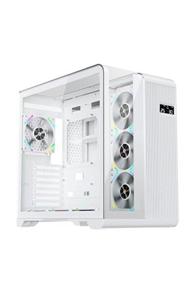 Genel Markalar Rt7 Beyaz Dıgıtal 850w 80+ Gold Full Modüler 4x12cm Argb 3 Tar...