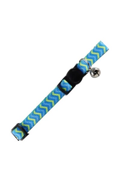 Pawise Cat Collar Green Blue