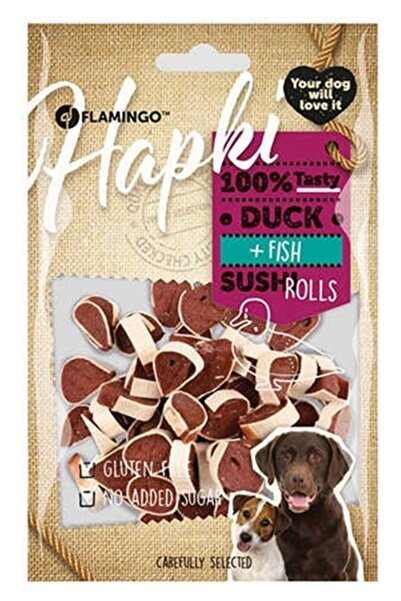 Flamingo Hapki Ördekli Balıklı Köpek Ödülü 85gr