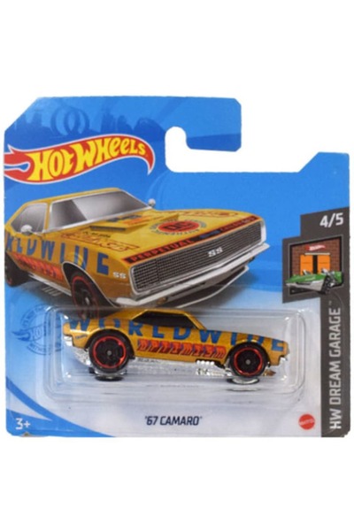 HOT WHEELS Masinuta metalica Hot Wheels, '67 Camaro, Multicolor, Colectia 2021, 1:64
