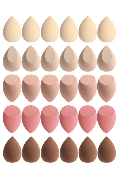 choice2 07 30 بيضات التجميل (إسفنجات المكياج) إسفنجة تجميل مختلطة، سائلة، كري...