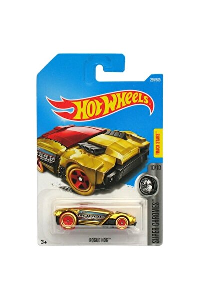 HOT WHEELS Masinuta Metalica Hot Wheels, Rogue Hog, Colectia Super Chromes - Editia 2017, Auriu, 1:64