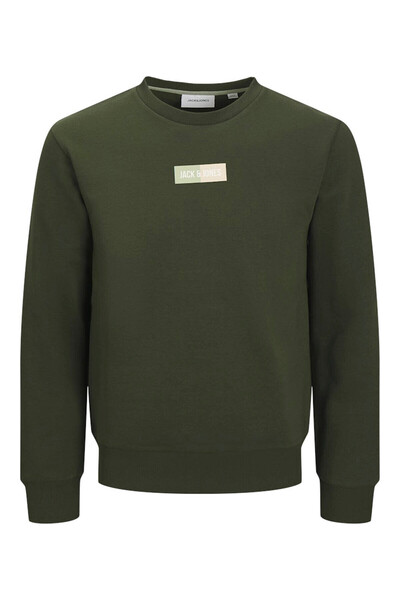 Jack & Jones Jjpa Khaki Men's Sweatshirt 12278617