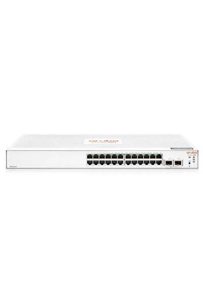 HP Hpe Aruba Ion Jl812a 1830 24 منفذ جيجابت + 2x1 جيجابايت SFP Uplink Switch قابل للإدارة على حامل