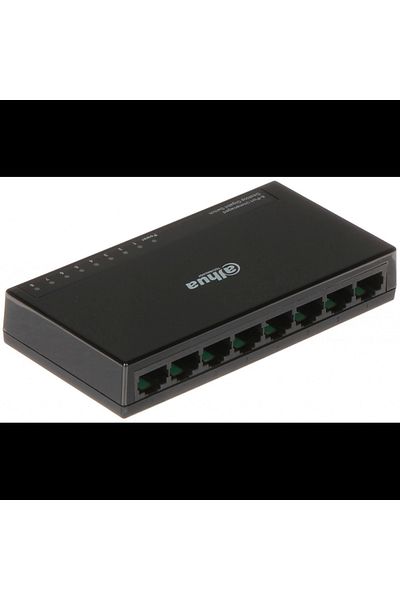 DAHUA Pfs3008-8Gt-L, 8 Port, Gigabit, Unmanaged, Desktop Switch