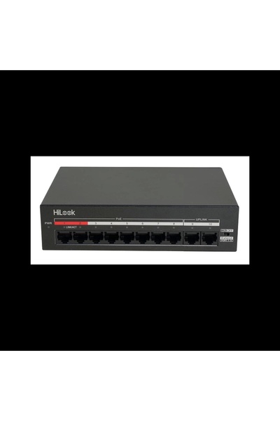 Hilook Ns-0110mp-60, 8 Port, Megabit, Poe 60w, 2 Port Megabit Uplink, Yönetil...