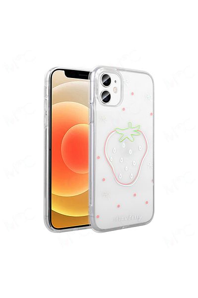 Nezih Case Apple iPhone 11 Case Transparent Figured Hard Cover