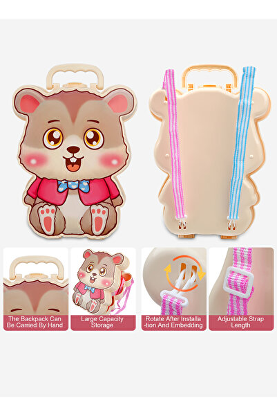 Ma Baby Doctor Kit for Kids, 45 Pcs Pretend Playset kit for Toddlers 3-5,Dentist Kit for Kids, Toys