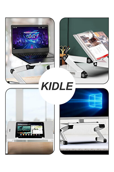 KidLe Laptop stand,Standing desk,Laptop Desk, lapsdesk ,Adjustable Laptop Stand For Bed and Sofa