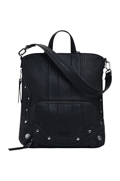 Desigual Rucsac Embro Patch Pretoria Mini Μαύρο 7L - 25WAKP24-2000