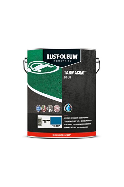 OEM Vopsea Beton Albastru RAL 5017, Tarmacoat Rust-Oleum, 5 Litri