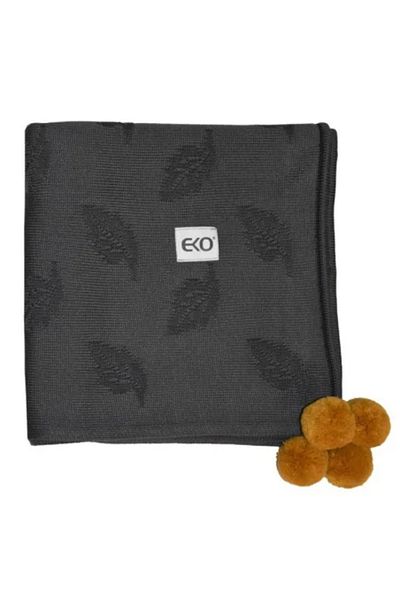 EKO Bamboo Blanket, Eko, 80 x 80 cm, Graphite