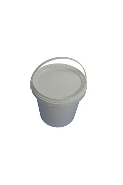 Gimihome Sealable Food Bucket with Lid, 1 Liter, White