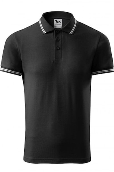 Malfini Tricou de protecție Polo Urban 219 pentru bărbați, negru, XL