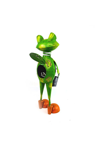OEM Garden decoration Frog with bucket 37x13x15 cm