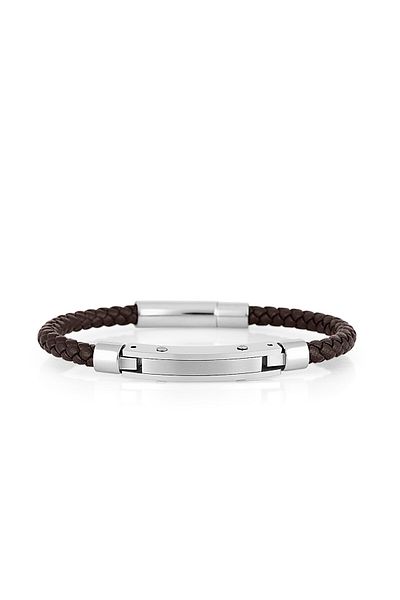 Daniel Klein Men's Real Leather Bracelet Dkj.6.10022-4
