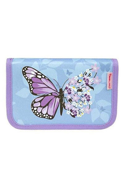 Belmil Purple Blue Butterfly Pencil case