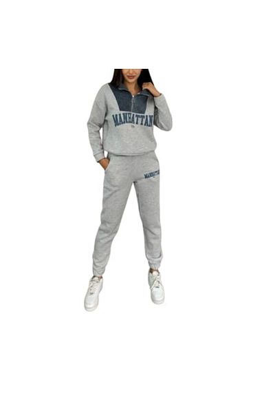 OEM Women's gray tracksuit